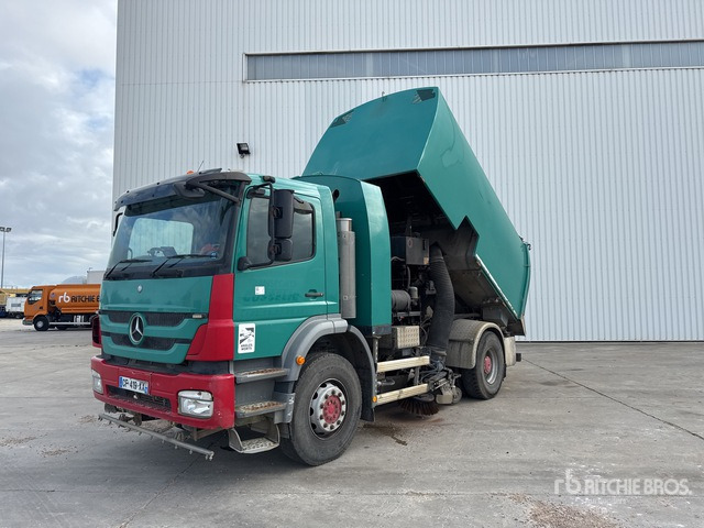 2012 Mercedes-Benz Axor 2012 Brock 7M3 on Balayeuse Sweeper Truck - Barredora vial: foto 3 2012 Mercedes-Benz Axor 2012 Brock 7M3 on Balayeuse Sweeper Truck - Barredora vial: foto 3
