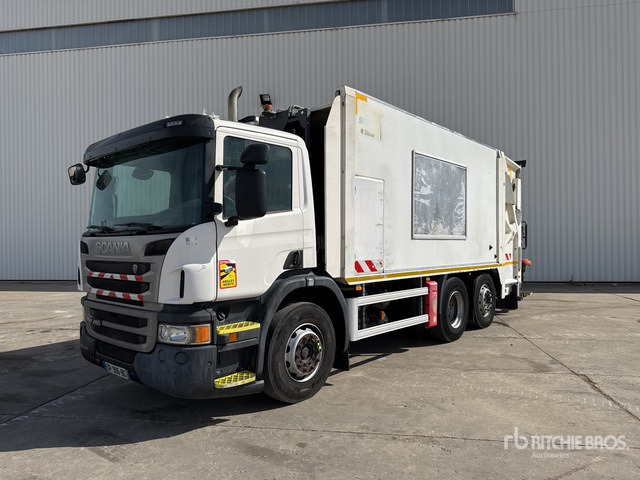 2012 Scania P 280 6x2 Camion Benne A Ordures Mena ... Waste Collection Truck - Camión de basura: foto 2 2012 Scania P 280 6x2 Camion Benne A Ordures Mena ... Waste Collection Truck - Camión de basura: foto 2