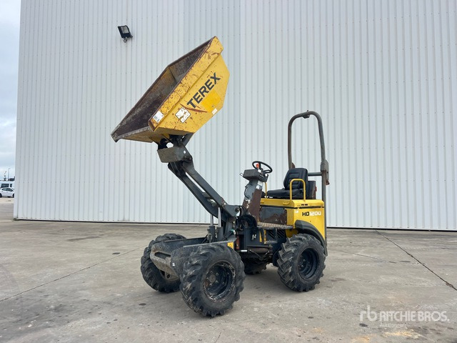 2012 Terex HD1200 1.2 t 4x4 Hi-Tip Motobasculeur Dumper - Minidumper: foto 3 2012 Terex HD1200 1.2 t 4x4 Hi-Tip Motobasculeur Dumper - Minidumper: foto 3