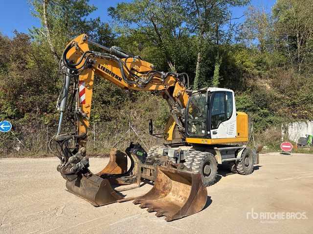 2013 Liebherr A914 Compact Pelle Sur Pneus Wheel Excavator - Excavadora de ruedas: foto 1 2013 Liebherr A914 Compact Pelle Sur Pneus Wheel Excavator - Excavadora de ruedas: foto 1