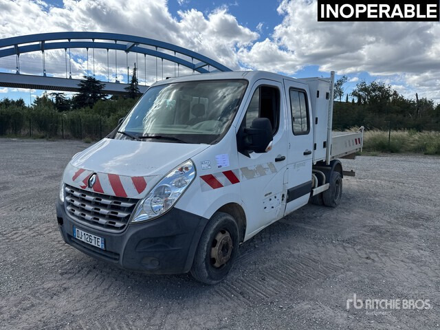 2014 Renault Master dci 125 4x2 Camion Plateau (Inoperable) Flatbed Dump Truck: Light Duty - Furgoneta basculante: foto 1 2014 Renault Master dci 125 4x2 Camion Plateau (Inoperable) Flatbed Dump Truck: Light Duty - Furgoneta basculante: foto 1