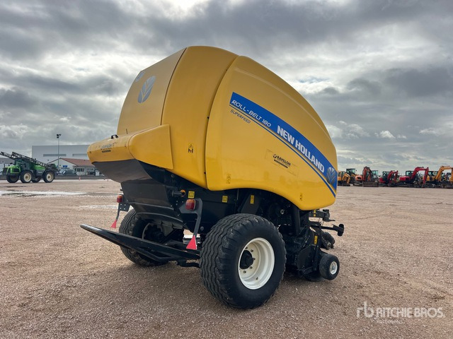 2015 New Holland Roll Belt 180 Presse A Balles Rondes 1 Essieu S/A Round Baler - Rotoempacadora: foto 4 2015 New Holland Roll Belt 180 Presse A Balles Rondes 1 Essieu S/A Round Baler - Rotoempacadora: foto 4