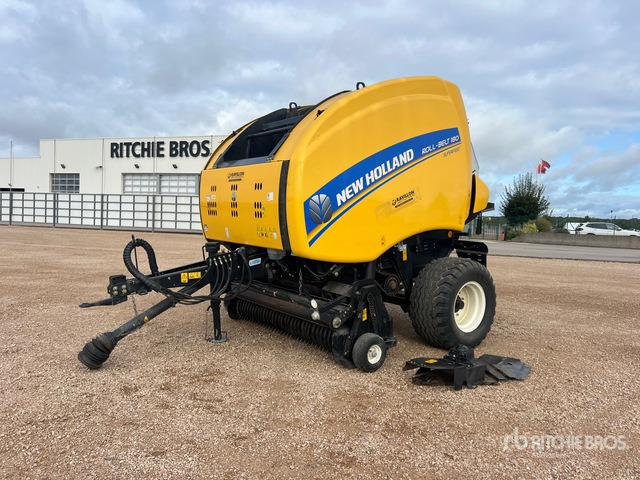 2015 New Holland Roll Belt 180 Presse A Balles Rondes 1 Essieu S/A Round Baler - Rotoempacadora: foto 2 2015 New Holland Roll Belt 180 Presse A Balles Rondes 1 Essieu S/A Round Baler - Rotoempacadora: foto 2