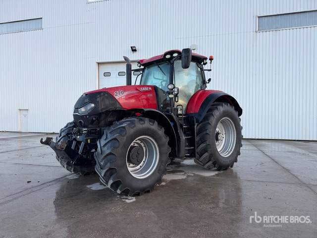 2016 Case IH Optum 270 CVX 4x4 Tracteur Agricole 4WD Tractor - Tractor: foto 1 2016 Case IH Optum 270 CVX 4x4 Tracteur Agricole 4WD Tractor - Tractor: foto 1