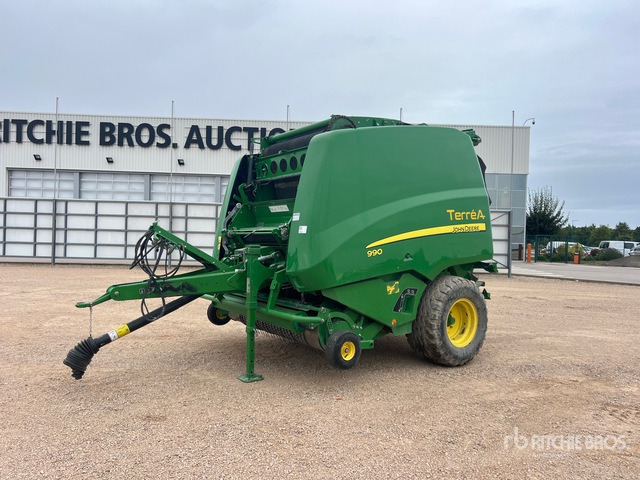 2017 John Deere 990 Presse A Balles Rondes 1 Essieu S/A Round Baler - Rotoempacadora: foto 2 2017 John Deere 990 Presse A Balles Rondes 1 Essieu S/A Round Baler - Rotoempacadora: foto 2