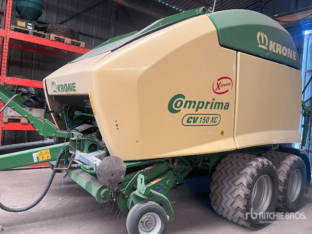 2017 Krone Comprima CV150XC Presse Enrubanneuse 2 Essieux T/A Round Baler - Rotoempacadora: foto 1 2017 Krone Comprima CV150XC Presse Enrubanneuse 2 Essieux T/A Round Baler - Rotoempacadora: foto 1