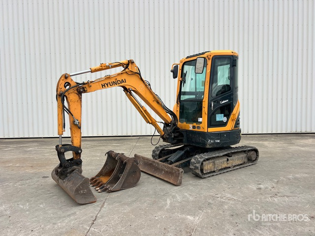 2018 Hyundai R25Z-9AK Mini-Pelle Mini Excavator: <6.6t - Miniexcavadora: foto 1 2018 Hyundai R25Z-9AK Mini-Pelle Mini Excavator: <6.6t - Miniexcavadora: foto 1