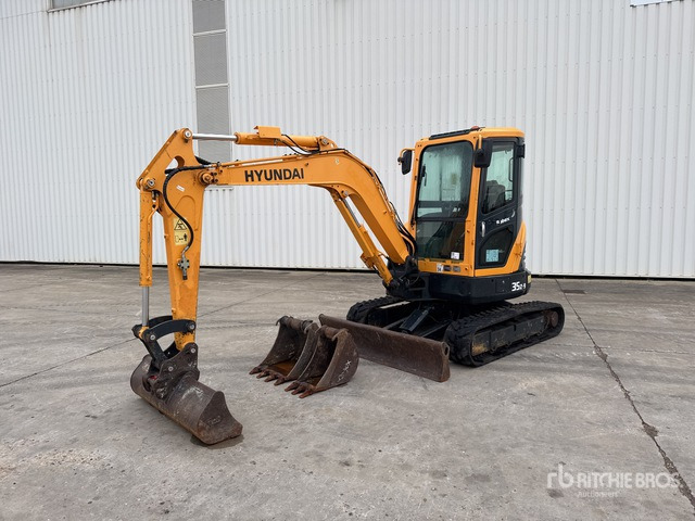 2018 Hyundai R35Z9 Mini-Pelle Mini Excavator: <6.6t - Miniexcavadora: foto 1 2018 Hyundai R35Z9 Mini-Pelle Mini Excavator: <6.6t - Miniexcavadora: foto 1