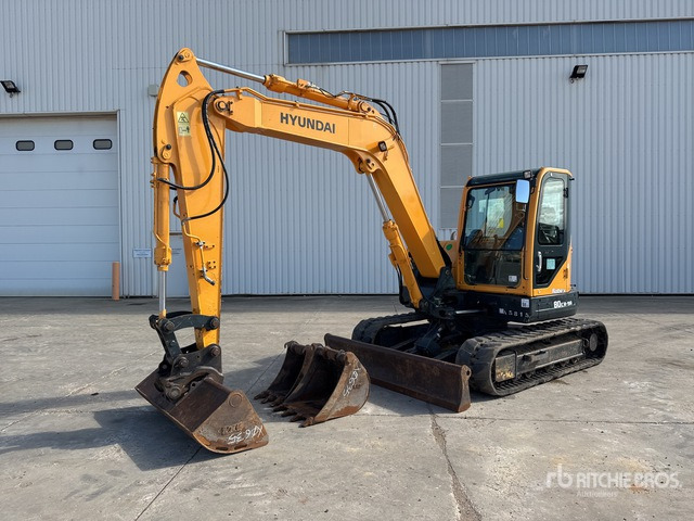 2018 Hyundai R80CR-9A Pelle Sur Chenilles Tracked Excavator - Excavadora de cadenas: foto 2 2018 Hyundai R80CR-9A Pelle Sur Chenilles Tracked Excavator - Excavadora de cadenas: foto 2