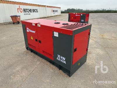 BAUER GFS-16KW Skid-Mounted 16kW/20kVA (Unused) - Generador industriale: foto 4 BAUER GFS-16KW Skid-Mounted 16kW/20kVA (Unused) - Generador industriale: foto 4