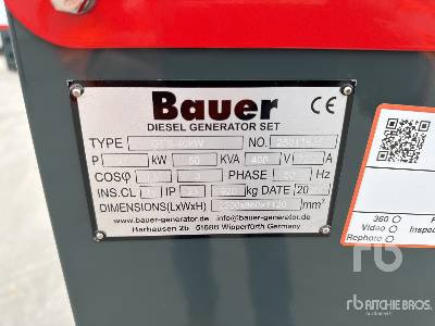 BAUER GFS-40KW Skid-Mounted 40kW/50kVA (Unused) - Generador industriale: foto 5 BAUER GFS-40KW Skid-Mounted 40kW/50kVA (Unused) - Generador industriale: foto 5