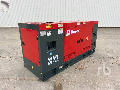BAUER GFS-50KW 62.5 kVA Mobile (Unused) - Generador industriale: foto 1 BAUER GFS-50KW 62.5 kVA Mobile (Unused) - Generador industriale: foto 1