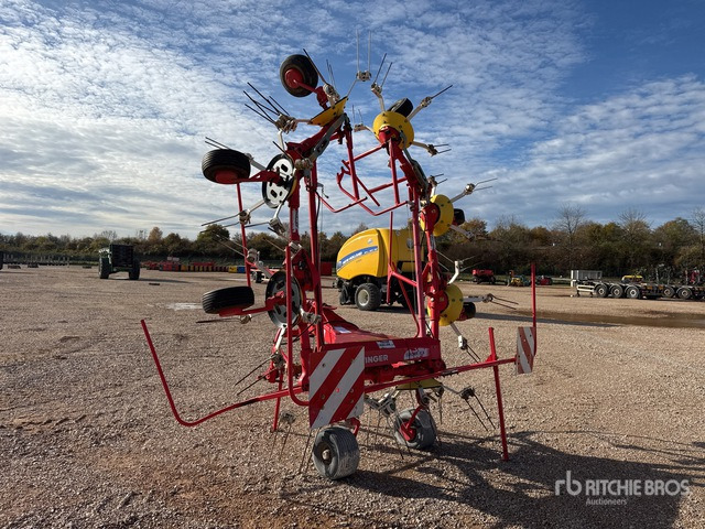 Pottinger Euro Hit 810 N Hay Tedder - Henificadora: foto 2 Pottinger Euro Hit 810 N Hay Tedder - Henificadora: foto 2