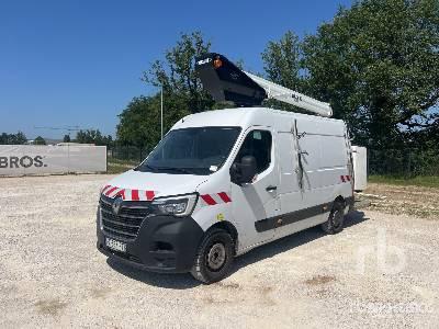 RENAULT MASTER Camion Nacelle v/a Versalift VT ... - Camión con plataforma elevadora: foto 1 RENAULT MASTER Camion Nacelle v/a Versalift VT ... - Camión con plataforma elevadora: foto 1