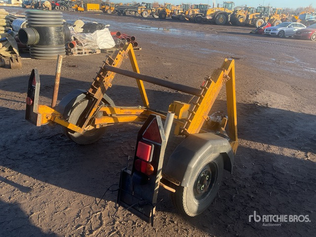 1991 CBS S/A Cable Drum Trailer :Misc. Trailer - Remolque portabobinas: foto 3 1991 CBS S/A Cable Drum Trailer :Misc. Trailer - Remolque portabobinas: foto 3