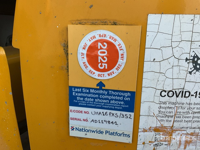 2008 Haulotte HA16PX 4WD Diesel Articulating Boom Lift - Plataforma articulada: foto 5 2008 Haulotte HA16PX 4WD Diesel Articulating Boom Lift - Plataforma articulada: foto 5