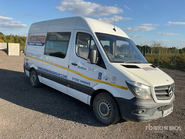 2014 Mercedes-Benz Sprinter 313 CDI 4x2 Welfare Van Truck - Furgón, Vehículo municipal: foto 2 2014 Mercedes-Benz Sprinter 313 CDI 4x2 Welfare Van Truck - Furgón, Vehículo municipal: foto 2