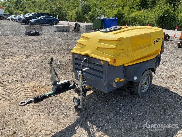 2016 Atlas Copco XAS67KD Mobile Air Compressor - Compresor de aire: foto 1 2016 Atlas Copco XAS67KD Mobile Air Compressor - Compresor de aire: foto 1
