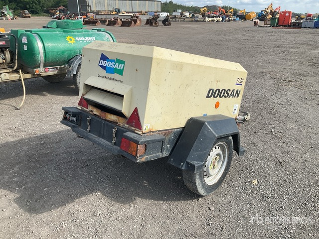 2016 Doosan 720 Mobile Air Compressor - Compresor de aire: foto 4 2016 Doosan 720 Mobile Air Compressor - Compresor de aire: foto 4