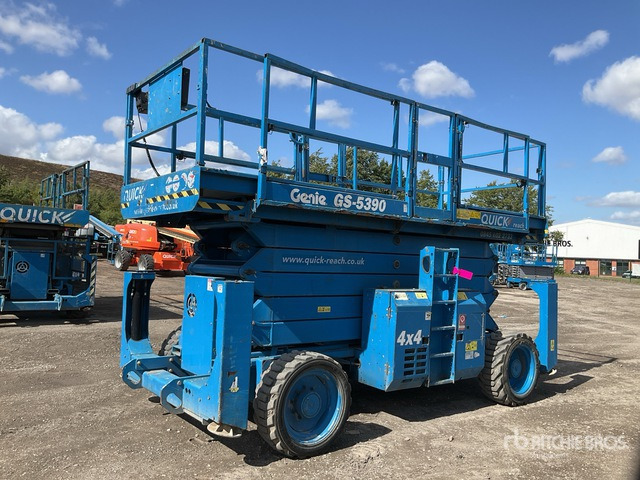 2016 Genie GS5390 4x4 Diesel Scissor Lift - Plataforma de tijeras: foto 1 2016 Genie GS5390 4x4 Diesel Scissor Lift - Plataforma de tijeras: foto 1