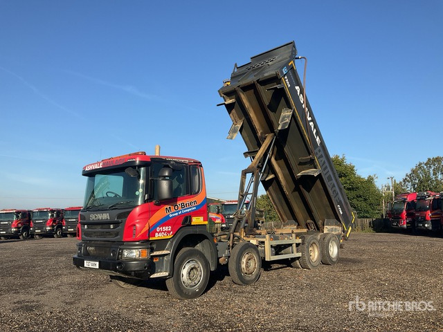 Camión volquete 2016 Scania P410 8x4 Twin-Steer Tri/A Dump Truck: foto 1