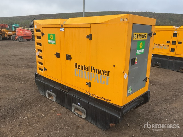 2016 Sdmo R110 100 kVA Skid-Mounted Generator Set - Generador industriale: foto 3 2016 Sdmo R110 100 kVA Skid-Mounted Generator Set - Generador industriale: foto 3