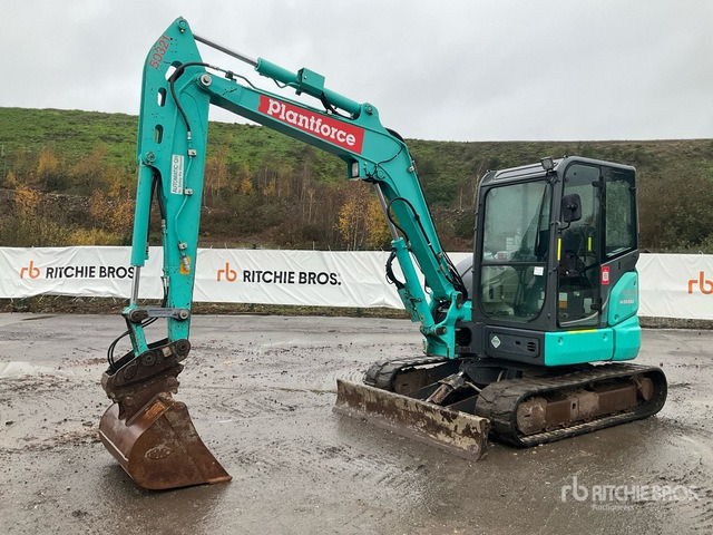 2017 Kobelco SK55SRX-6 Mini Excavator: <6.6t - Miniexcavadora: foto 1 2017 Kobelco SK55SRX-6 Mini Excavator: <6.6t - Miniexcavadora: foto 1