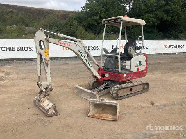 2017 Takeuchi TB216 Mini Excavator: <6.6t - Miniexcavadora: foto 1 2017 Takeuchi TB216 Mini Excavator: <6.6t - Miniexcavadora: foto 1