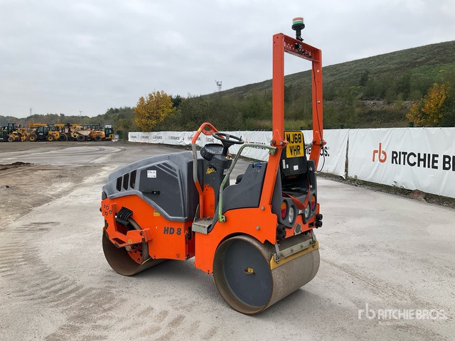 2018 Hamm HD8VV 2018 Hamm HD8VV Double Drum Roller Double Drum Roller - Apisonadora de asfalto: foto 3 2018 Hamm HD8VV 2018 Hamm HD8VV Double Drum Roller Double Drum Roller - Apisonadora de asfalto: foto 3