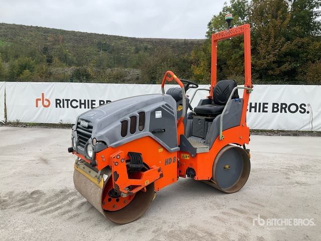 2018 Hamm HD8VV 2018 Hamm HD8VV Double Drum Roller Double Drum Roller - Apisonadora de asfalto: foto 1 2018 Hamm HD8VV 2018 Hamm HD8VV Double Drum Roller Double Drum Roller - Apisonadora de asfalto: foto 1