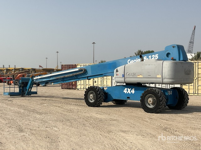 2002 Genie S125 4WD Diesel Telescopic Boom Lift - Plataforma telescopica: foto 4 2002 Genie S125 4WD Diesel Telescopic Boom Lift - Plataforma telescopica: foto 4