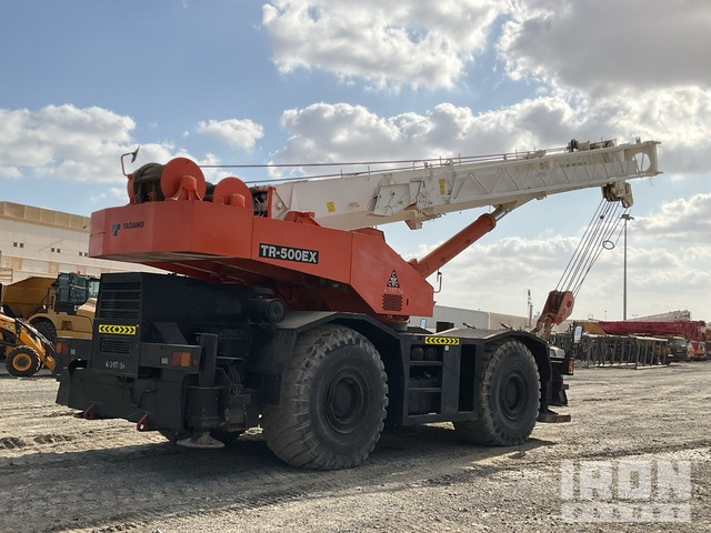 2006 Tadano TR-500EX 50 ton 4x4x4 Rough Terrain Crane - Grúa para terrenos difíciles: foto 4 2006 Tadano TR-500EX 50 ton 4x4x4 Rough Terrain Crane - Grúa para terrenos difíciles: foto 4