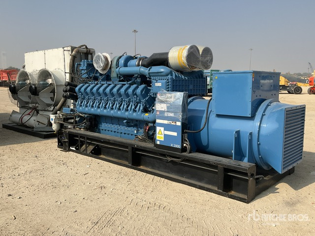 2010 Sdmo X2800 2800 kVA Skid-Mounted Generator Set - Generador industriale: foto 1 2010 Sdmo X2800 2800 kVA Skid-Mounted Generator Set - Generador industriale: foto 1