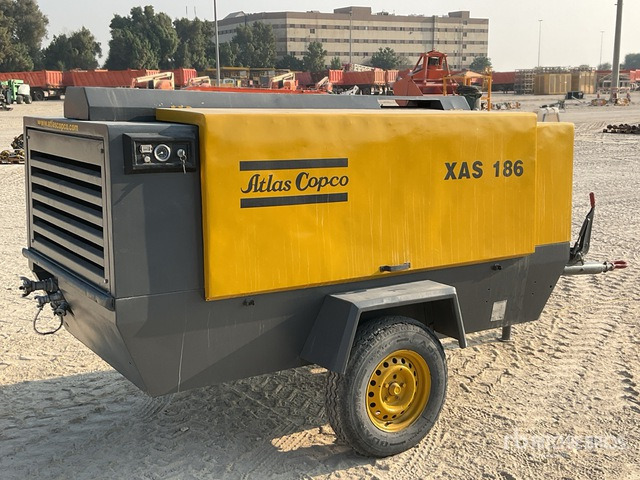 2011 Atlas Copco XAS186DD Mobile Air Compressor - Compresor de aire: foto 3 2011 Atlas Copco XAS186DD Mobile Air Compressor - Compresor de aire: foto 3