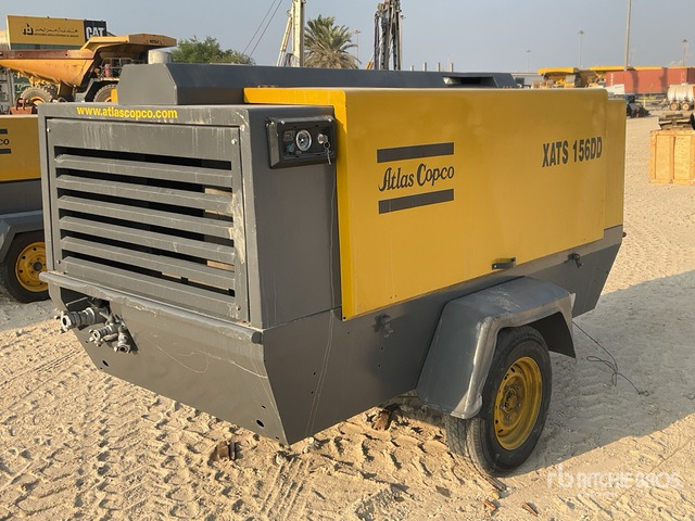 2012 Atlas Copco XATS156DD Mobile Air Compressor - Compresor de aire: foto 3 2012 Atlas Copco XATS156DD Mobile Air Compressor - Compresor de aire: foto 3