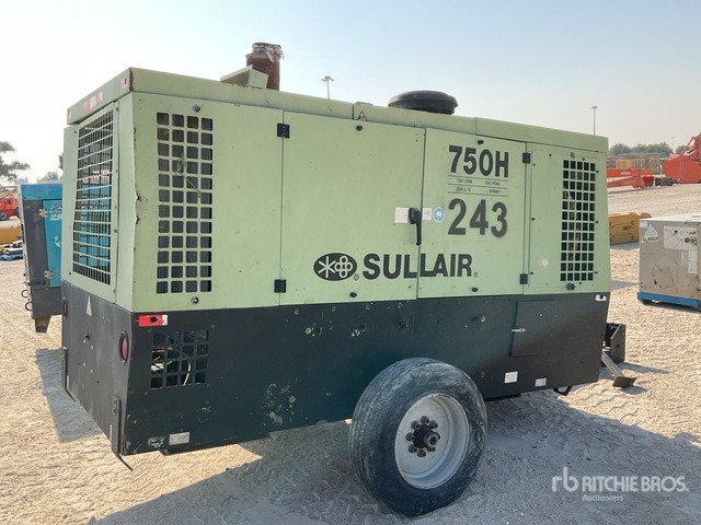 2012 Sullair 750HDPQCA3 Mobile (Inoperable) Air Compressor - Compresor de aire: foto 3 2012 Sullair 750HDPQCA3 Mobile (Inoperable) Air Compressor - Compresor de aire: foto 3