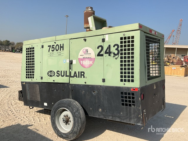 2012 Sullair 750HDPQCA3 Mobile (Inoperable) Air Compressor - Compresor de aire: foto 2 2012 Sullair 750HDPQCA3 Mobile (Inoperable) Air Compressor - Compresor de aire: foto 2