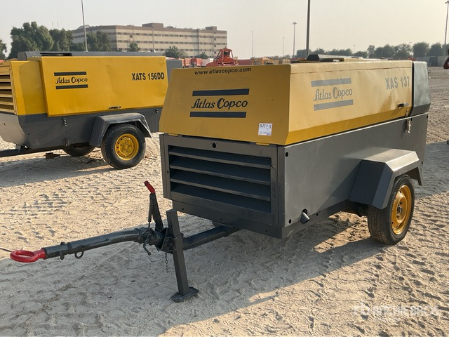 2013 Atlas Copco XA137DD Mobile Air Compressor - Compresor de aire: foto 1 2013 Atlas Copco XA137DD Mobile Air Compressor - Compresor de aire: foto 1