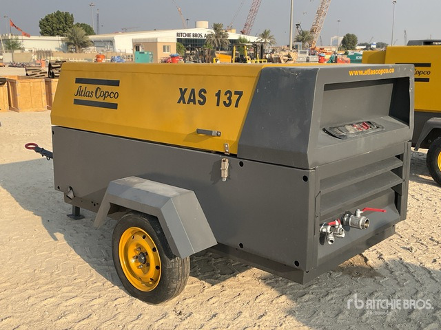 2013 Atlas Copco XA137DD Mobile Air Compressor - Compresor de aire: foto 2 2013 Atlas Copco XA137DD Mobile Air Compressor - Compresor de aire: foto 2