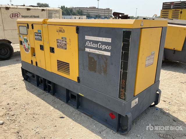 2017 Atlas Copco QAS150 150 kVA Skid-Mounted Generator Set - Generador industriale: foto 3 2017 Atlas Copco QAS150 150 kVA Skid-Mounted Generator Set - Generador industriale: foto 3