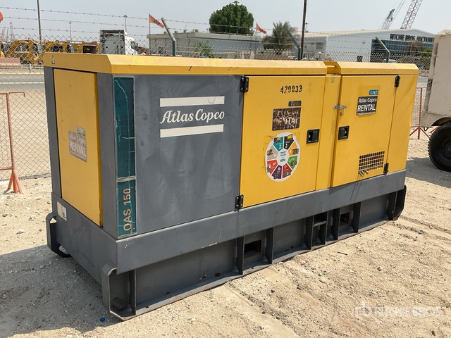2017 Atlas Copco QAS150 150 kVA Skid-Mounted Generator Set - Generador industriale: foto 4 2017 Atlas Copco QAS150 150 kVA Skid-Mounted Generator Set - Generador industriale: foto 4