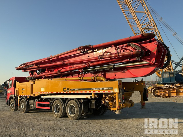 2020 Volvo FMX500 2020 Sany SYM5446THB 56 m on 8x ... Concrete Pump Truck - Camión bomba de hormigón: foto 3 2020 Volvo FMX500 2020 Sany SYM5446THB 56 m on 8x ... Concrete Pump Truck - Camión bomba de hormigón: foto 3