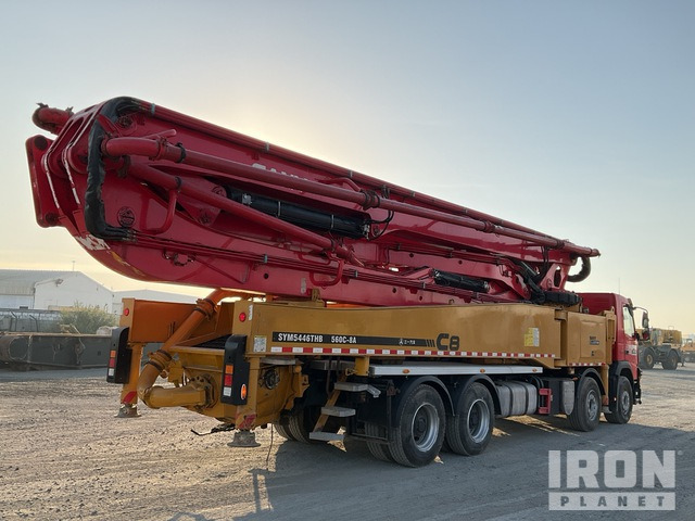 2020 Volvo FMX500 2020 Sany SYM5446THB 56 m on 8x ... Concrete Pump Truck - Camión bomba de hormigón: foto 4 2020 Volvo FMX500 2020 Sany SYM5446THB 56 m on 8x ... Concrete Pump Truck - Camión bomba de hormigón: foto 4
