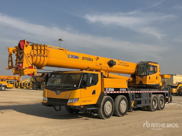 2020 XCMG QY50KA 50 ton 8x4x4 Hydraulic Truck Crane - Autogrúa: foto 1 2020 XCMG QY50KA 50 ton 8x4x4 Hydraulic Truck Crane - Autogrúa: foto 1