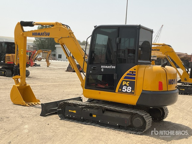 2022 Komatsu PC58-8 Mini Excavator: <6.6t - Miniexcavadora: foto 4 2022 Komatsu PC58-8 Mini Excavator: <6.6t - Miniexcavadora: foto 4