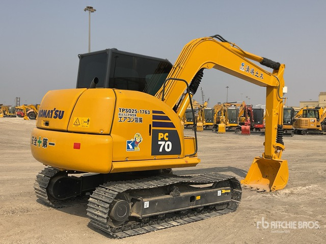 Komatsu PC70-8 - Miniexcavadora: foto 4 Komatsu PC70-8 - Miniexcavadora: foto 4