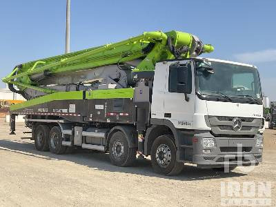 MERCEDES-BENZ ACTROS 4141 2017 Zoomlion 56X-6RZ 56 m on 8 ... - Camión bomba de hormigón: foto 4 MERCEDES-BENZ ACTROS 4141 2017 Zoomlion 56X-6RZ 56 m on 8 ... - Camión bomba de hormigón: foto 4