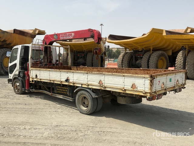 Mitsubishi KK-FK71HJ - Camión caja abierta, Camión grúa: foto 4 Mitsubishi KK-FK71HJ - Camión caja abierta, Camión grúa: foto 4