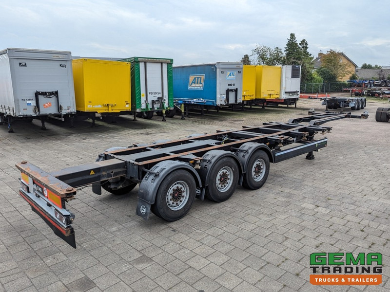 CIMC CIMC Silvergreen SC03 3-Assen SAF LiftAxle - DiscBrakes - 1x 20FT 2x 20FT 30FT 40FT - 5250KG (O1988) - Semirremolque portacontenedore/ Intercambiable: foto 2 CIMC CIMC Silvergreen SC03 3-Assen SAF LiftAxle - DiscBrakes - 1x 20FT 2x 20FT 30FT 40FT - 5250KG (O1988) - Semirremolque portacontenedore/ Intercambiable: foto 2