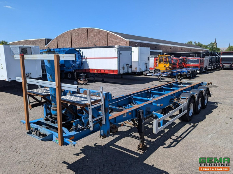 DESOT OPL/3AT/38/6894E 3-Assen BPW - Trommelremmen - 30FT Kiepchassis - Elektrische/Hydraulisch Pomp - Alcoa - Semirremolque portacontenedore/ Intercambiable: foto 2 DESOT OPL/3AT/38/6894E 3-Assen BPW - Trommelremmen - 30FT Kiepchassis - Elektrische/Hydraulisch Pomp - Alcoa - Semirremolque portacontenedore/ Intercambiable: foto 2